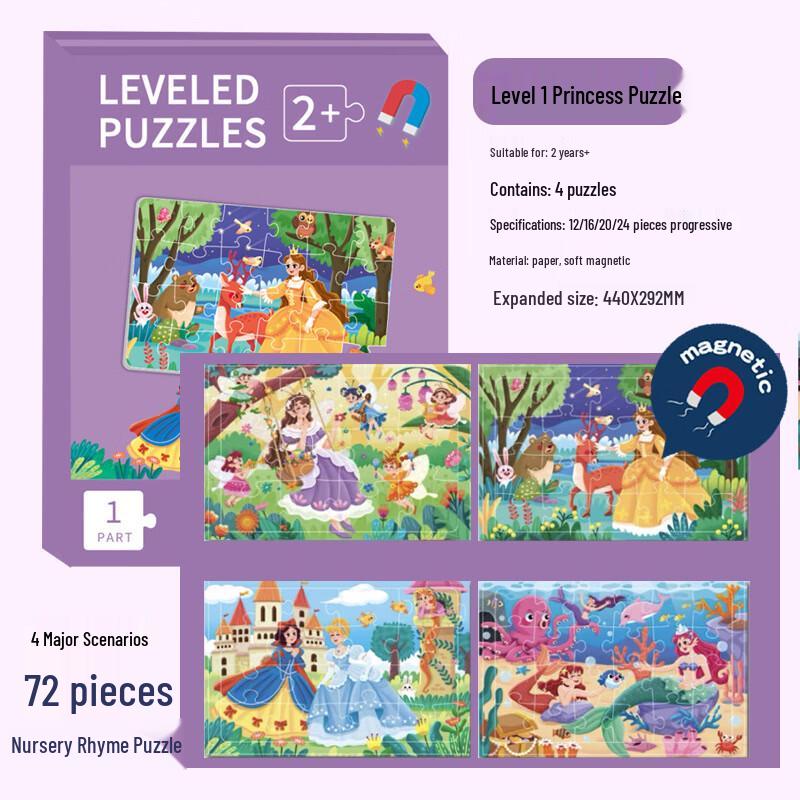 Magnetic Princess Puzzle