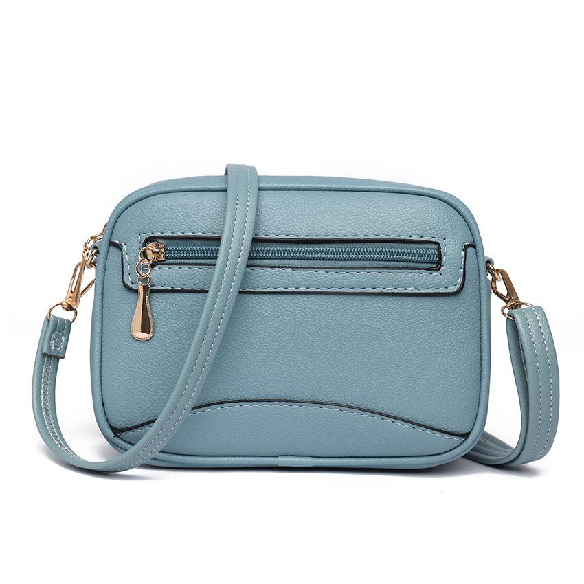 New Spliced Small Bag Korean Multi-functional Single Shoulder Crossbody Bag  Simple and High End Underarm Bag