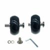 Replacement Tire Kit for 4-Wheel Silent Series Wheels. For wheel repairs on suitcases, shopping carts, carry-on boxes, and more. DIY Caster Replacemen