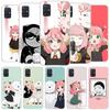 Spy Family Anya Cute Cover Phone Case For Samsung Galaxy A12 A22 A32 A52 A72 A02S Phone Case Note 20 Ultra 10 S10 Plus A51 A71 A