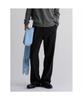 8Seconds [Everyday Slacks] Fleece-Lined Semi-Wide Fit Slacks - Black