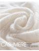 100% Pure Cashmere Knit Scarf for Women - Warm, Fashionable, Hollow Design for Autumn/Winter