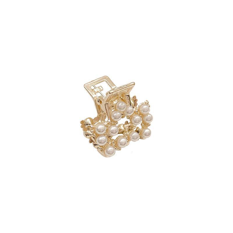 Celebrity Pearl Hair Clip for Kids - Small Headdress and Bangs Accessory