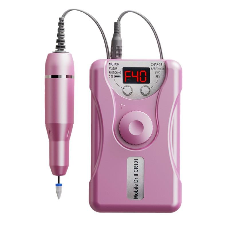 Portable Rechargeable Automatic Polisher & Grinder for Salons - Nail Removal, Finger & Cuticle Care Tool