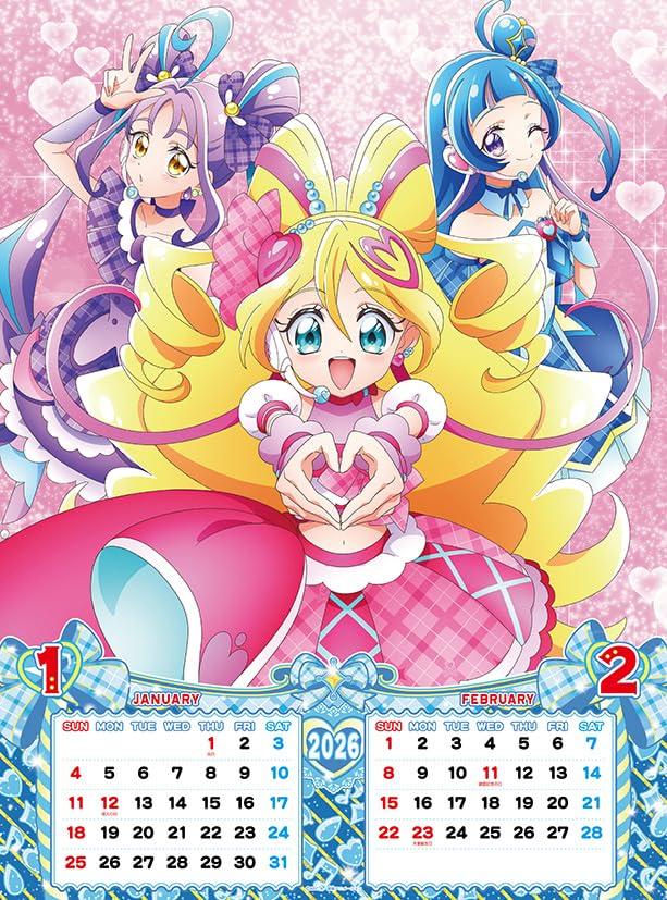 Toei Animation Kimi To Idol 2026 Calendar A2 PreCure CL-015