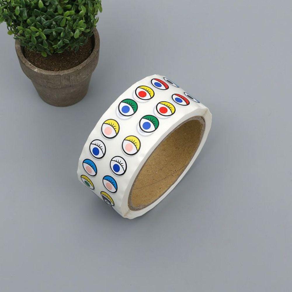 Gifts Decor Eyes Decorative Decals Waterproof Children Toys Sticker Eyes DIY Roll Stickers Album