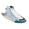 Adidas Nizza Hi Rf 'White Lush Blue' Sneakers FY3093
