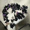Artificial Maple Leaf Pumpkin Vine Garland 170 To 180cm Halloween Decorative Faux Leaf Garland for Seasonal Home and Event Decoration