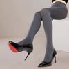120D Seamless Velvet Pantyhose: Women's Autumn & Winter Tummy Control, Hip Lifting, Shaping Leggings