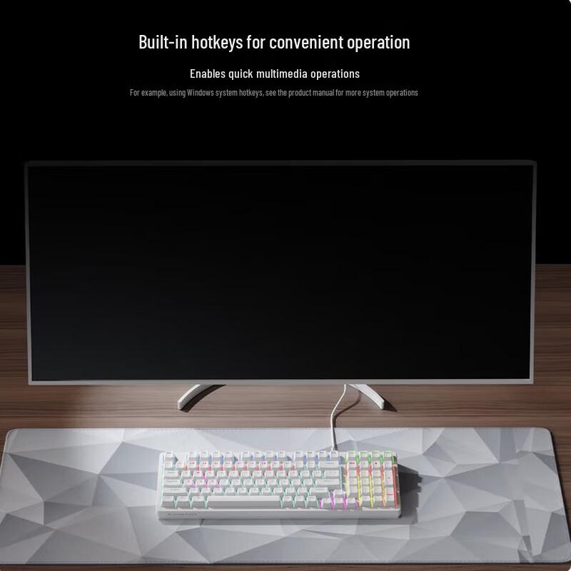 Lenovo Aurora Series GK10 Hot-Swappable Wired Mechanical Keyboard