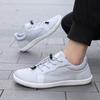 Men's Barefoot Shoes Wide Version Simple Walking Sports Shoes Lace Up Outdoor Lightweight Casual Running Shoes