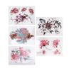 Women Flower Pattern Waterproof Tattoo Sticker Arm Back Exquisite Temporary Tattoo Sticker