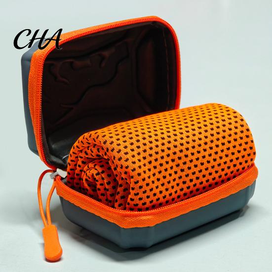 Moisture-wicking Sports Towel 1/5Pcs Cooling with Carrying Case, Quick Dry Absorbent Ice for For Exercise Neck & Face, Breathable Chilly Sports, Gym,