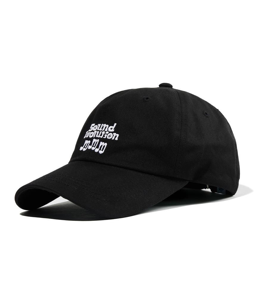 CAPITAL RADIO TUNES Watercolor Sound Ball Cap Black