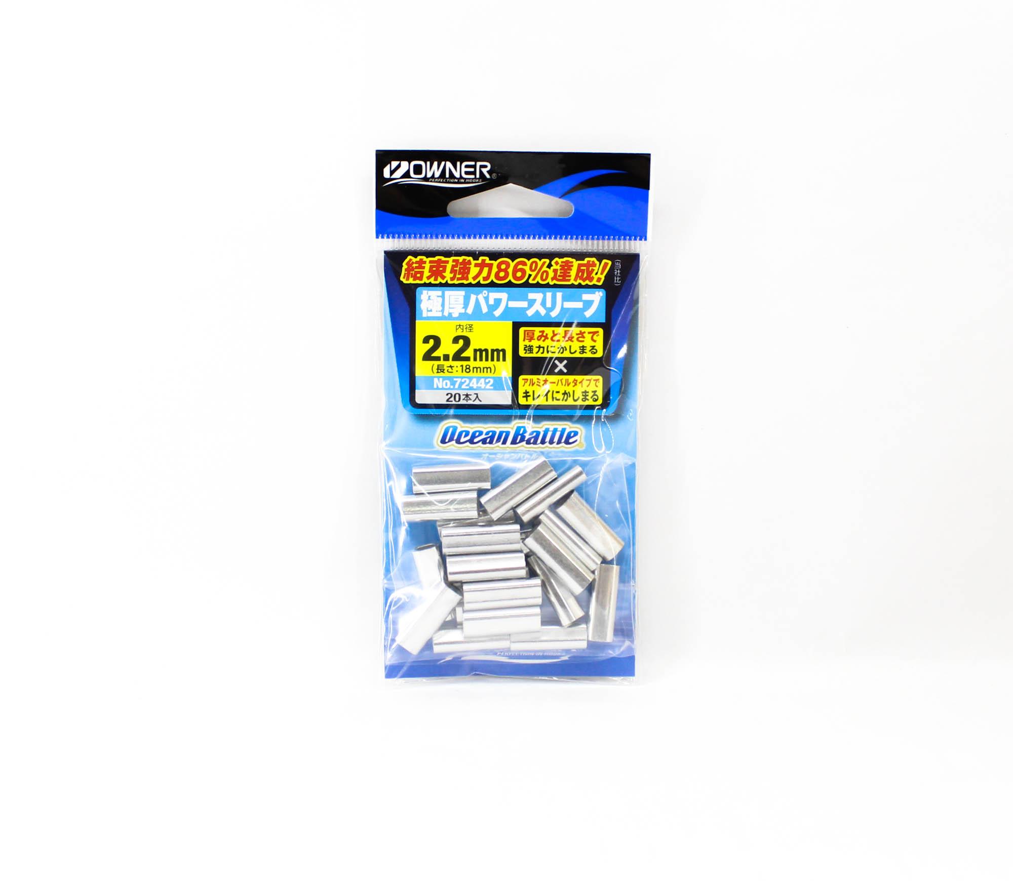 

Owner Gokuatsu Power Sleeve Crimp Size 2.2 (0153)