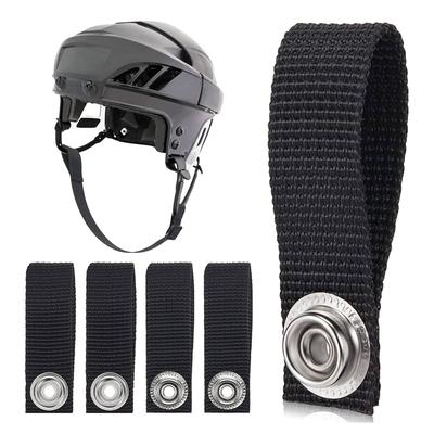 6 Piezas de Repuesto para Barboquejo de Casco Reemplazos Accesorios para Casco de Hockey Correa de Barbilla para Deportes de Hockey con Broche Único