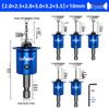 Hex Shank 90° Woodworking Countersink Drill Bit for Pilot Holes and Self-Tapping Screws