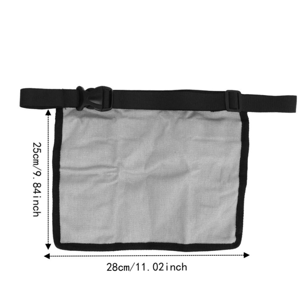 Heavy-Duty Tool Waist Apron Adjustable Strap Work Apron Belt Multi-Pocket Tool Pouch  Outdoor Use