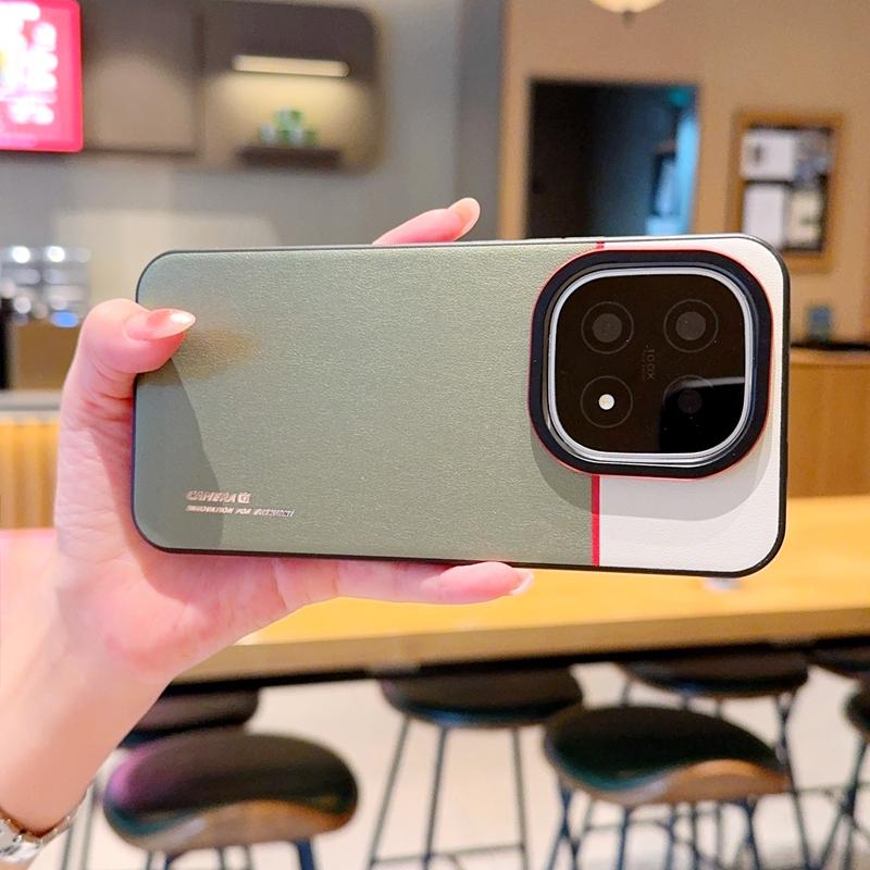 For Vivo iQOO 15 Case three-spell two-color PC anti-drop, shock-proof and anti-fingerprint phone Cover