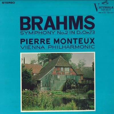 LP Record PIERRE MONTEUX - Brahms, Symphony No. 2 In D Major,  SUP2019 VICTROLA Japan Classical Used