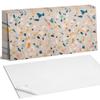 Komplet Kafelków Winylowych Pcv Wzór Z Kolorowymi Fragmentami 10X40X20 Cm