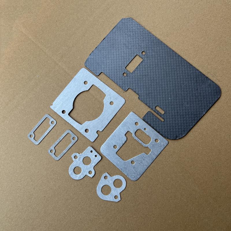 TJ45 Gasket Set For Kawasaki KBL45 TJ45E Trimmer Brush Cutter Cylinder Exhaust Muffler Carb Intake Manifold Carburetor Insulator
