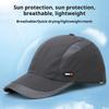 1Pcs Summer Quick Dry Baseball Cap Outdoor Sports Mesh Breathable Hat for Men Women Hiking Fishing Sunbonnet Golf Adjustable Cap