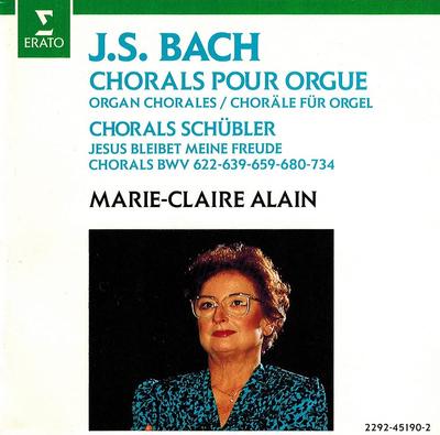 CD ALAIN (MARIE-CLAIRE); BACH - Bach: Jesu, Joy of Man's Desiring WPCC3729 Japan ObiClassical Used