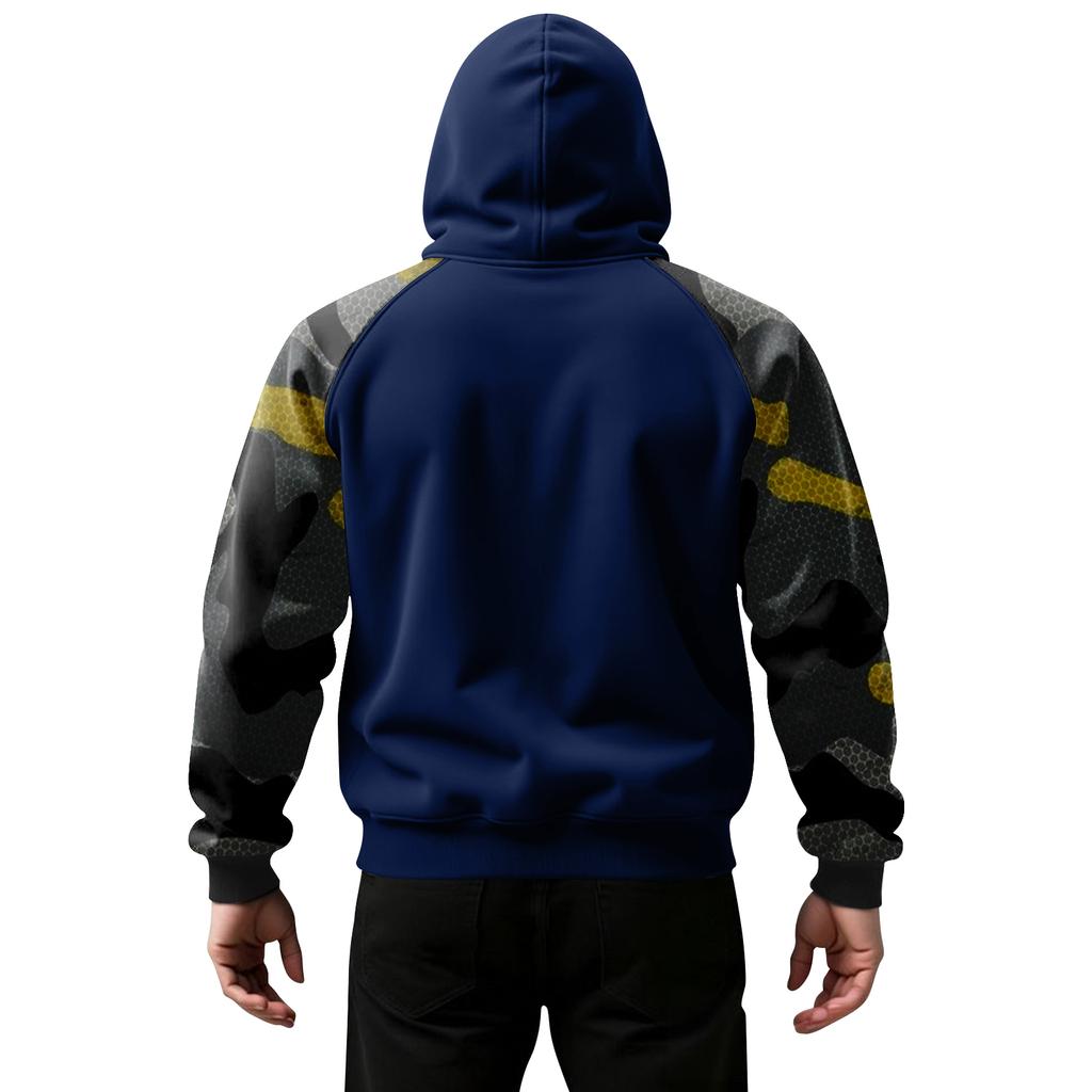 Men's Camouflage Sweatshirt Hoodie Men's Sports Large Size Casual Sweatshirt