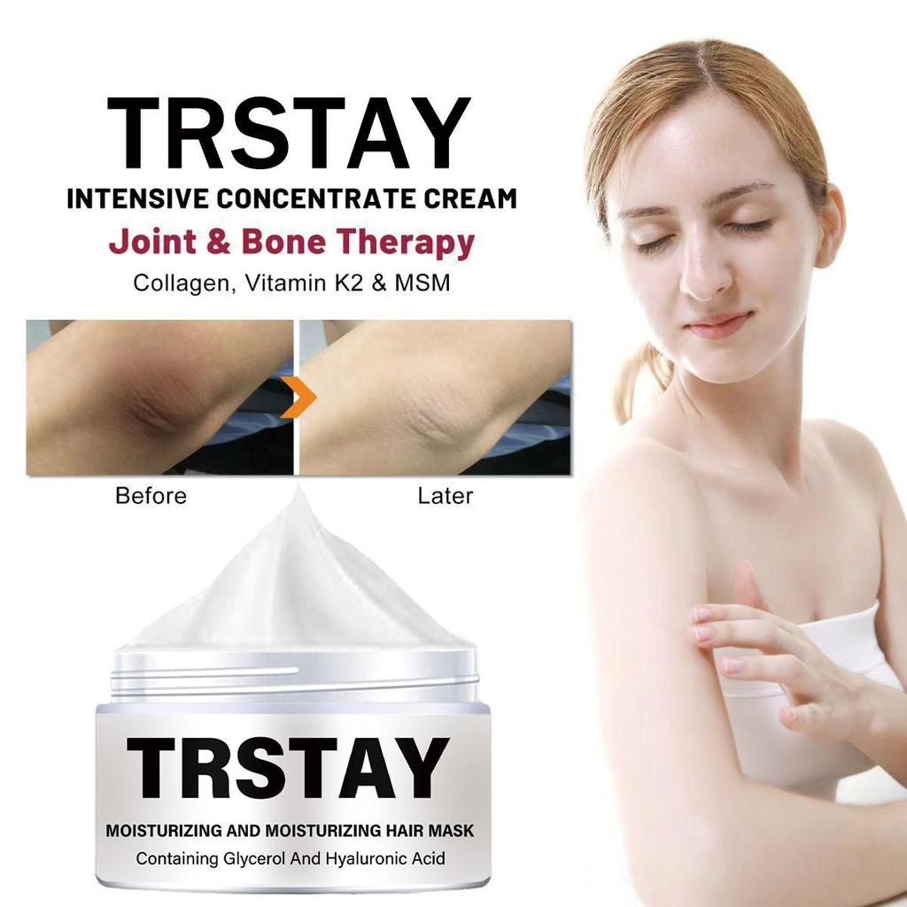 Whitening Cream, Concentrated Milk Powder, Collagen, Vitamin K&MSM, Brightening and Even Skin Tone, Moisturizing and Hydrating Moisturizer