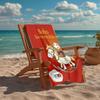 Ultra-Soft Beach Towel with Bobo Theme,Ideal for Pool - Camping, Diving - Perfect Travel Essential, Vibrant Beach Towel.