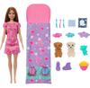 Barbie Doll Pajama Party with Dogs Set HXN01