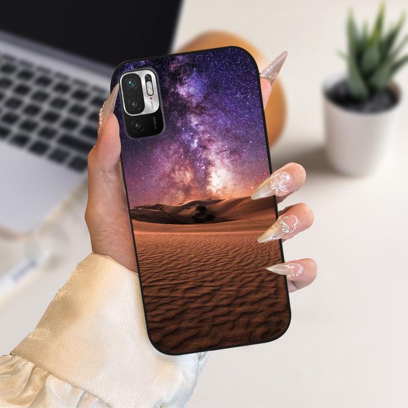 Cases For Redmi Note 10 JE 10JE Stylish Printing Soft TPU Silicone Phone Cover For Redmi Note10 4G 5G Case 10S Protective Fundas