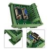 1P 0.5A HDP15-MG6 Terminal Block  -20℃ To 70℃ For HDP15-MG6 VGA Male/female Adapter Terminal Block For DIN Rail Mounting Parts