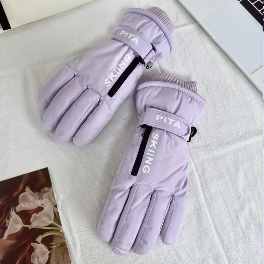 Warm halten Warme Skihandschuhe Touchscreen Winterfäustlinge Neue Verdickte Thermohandschuhe Frauen Mädchen