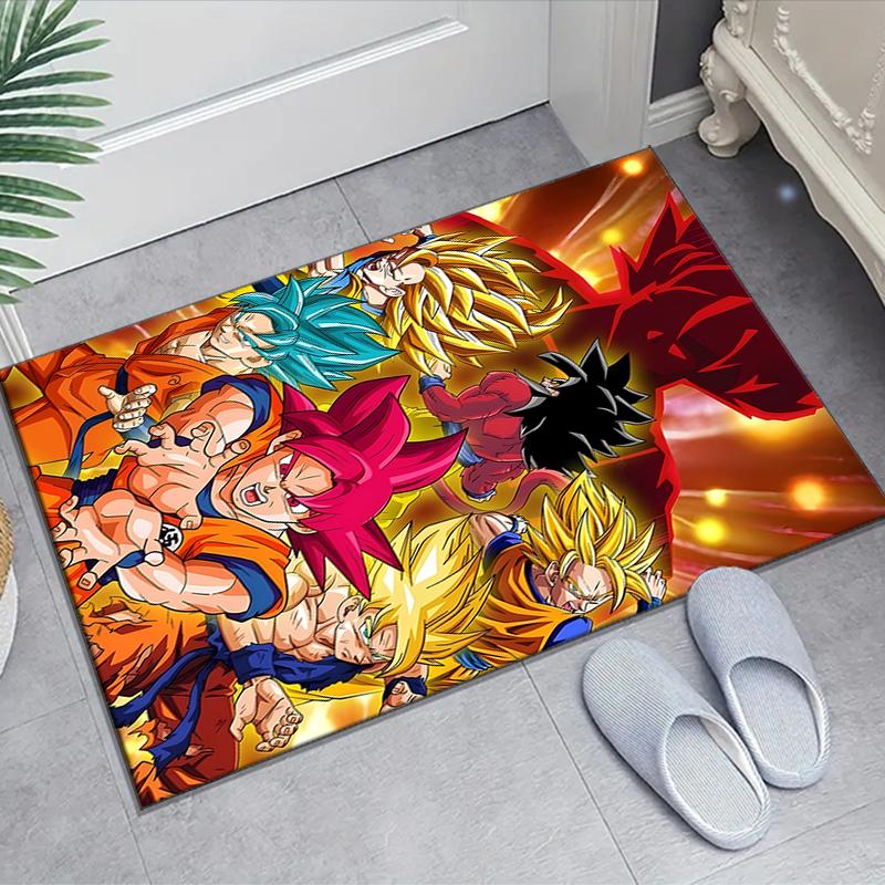 1pc Dragon Ball1 Design Area Rug - Non-Slip, Soft & Cozy Floor Mat for Living Room, Bedroom, Office - Indoor/Outdoor Decorative Carpet