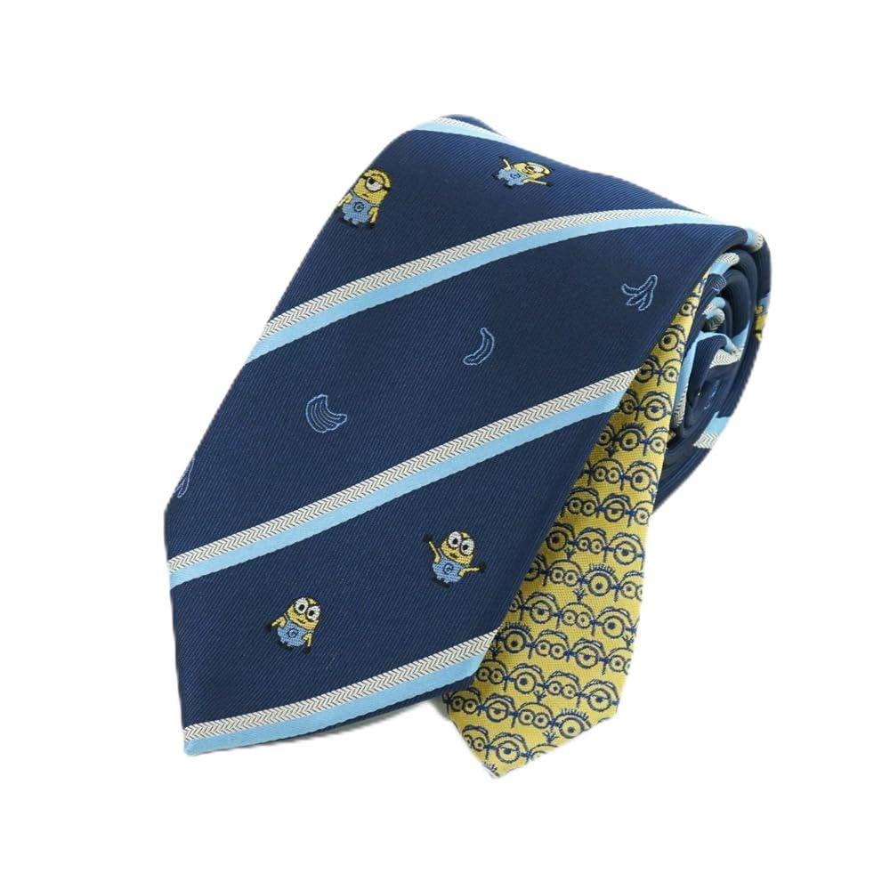 MinionCharacter Tie (Striped Pattern) UND49156 Blue