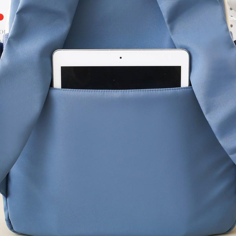 Four-Piece Backpack Set Children's Large Capacity Backpack Junior High School Student Schoolbag College Style Backpack