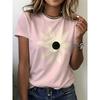 3D Printed Women's Short-sleeve T-shirt, Plus-size Women's Clothing, Fashionable and Versatile