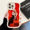 Avril Lavigne Wavy Edge TPU Mobile Phone Case for iPhone 17 16 15 14 13 12 11 Air Pro Max Plus Colorful Cover