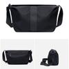 Men's Crossbody Bag Fashionable Popular Commuting Single Shoulder Backpack Horizontal Casual