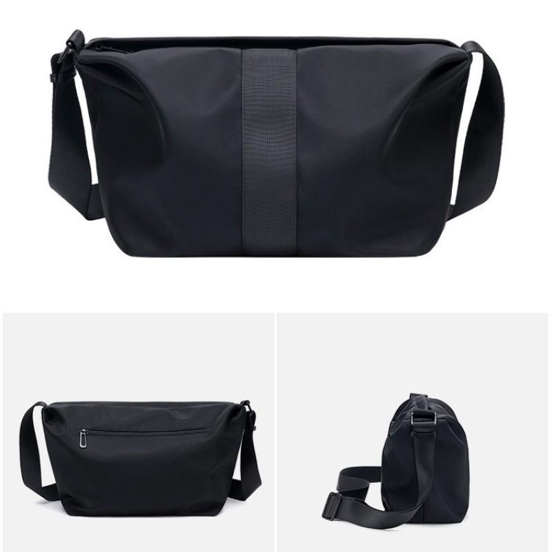 Men's Crossbody Bag Fashionable Popular Commuting Single Shoulder Backpack Horizontal Casual