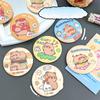 Cute Cartoon Single-sided Mirror Tinplate Cosmetic Mirror Durable Tinkering Mirror  Small Gift