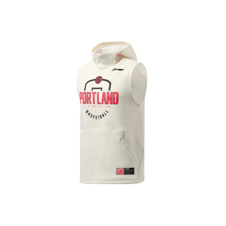 Li Ning Basketball Collection Sweatshirt Men s Ecru AWDR351-2 L
