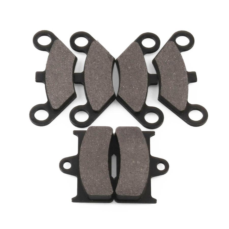 ATV Front 4pcs+Rear 2pcs Semi Metallic Brake Pad Disc Brakes 6 Pieces For CF Moto CF500 500CC CF 600 600CC X5 X6 X8 U5