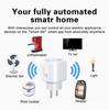 European Standard WiFi Smart Socket with Google Alexa/Alice Voice-Controlled Timing