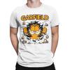 Cool Cat Garfields T Shirt Men Women's Cotton Vintage T-Shirts Crewneck Tees Short Sleeve Clothing Plus Size