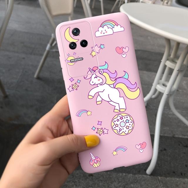 Per Xiaomi Poco F4 Custodia Cute Alien Cartoon Cover morbida in silicone TPU Custodia per telefono per Xiaomi Poco F4 GT PocoF4 Capa antiurto Coque