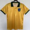 Brazil Retro Football Jersey Classic Short Sleeve Sportswear Men