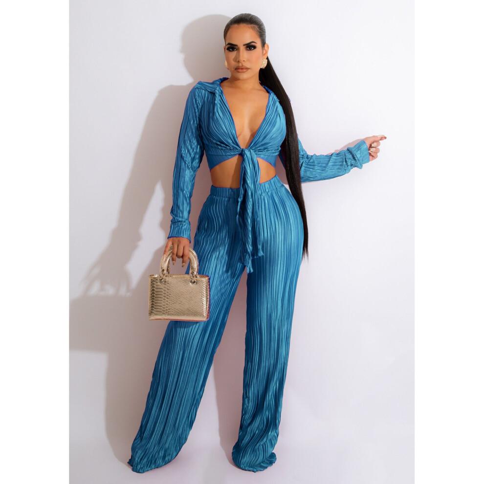 Summer Clothing Women Two Piece Set Crop Top And Pants Bikini Tunic Sundresses For Bohemian Pressure Sexy Leisure Spring-Autumn